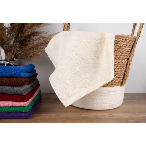 Фото - Полотенце банное GM Textile махровое ванильный 70x140