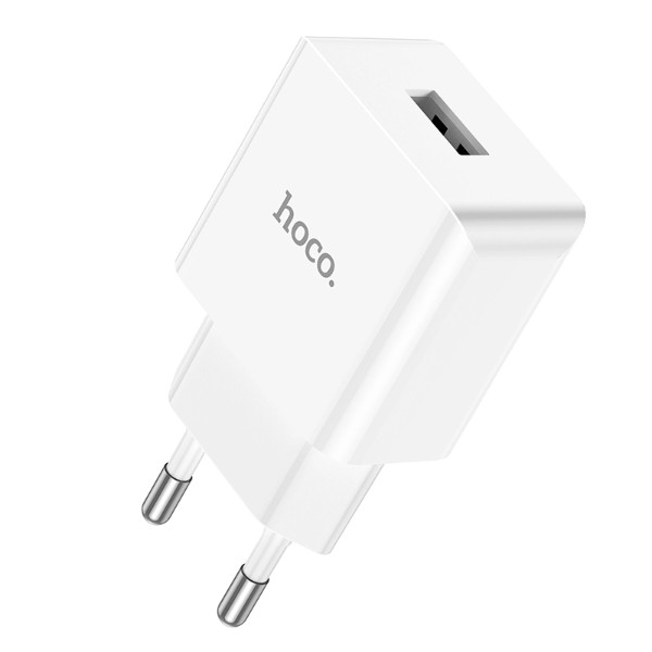 Фото - Сетевое зарядное устройство HOCO C106A 10,5W White (6931474783882)