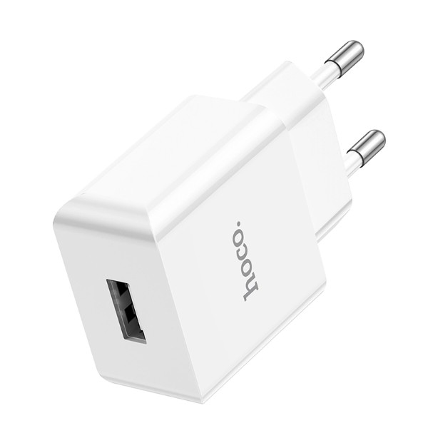 Фото - Сетевое зарядное устройство HOCO C106A 10,5W White (6931474783882)
