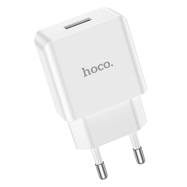 Фото - Сетевое зарядное устройство HOCO C106A 10,5W White (6931474783882)