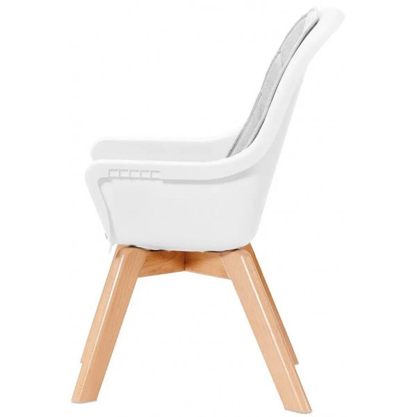 Фото - Стільчик для годування класичний Kinderkraft Tixi Gray (KKKTIXIGRY0000)