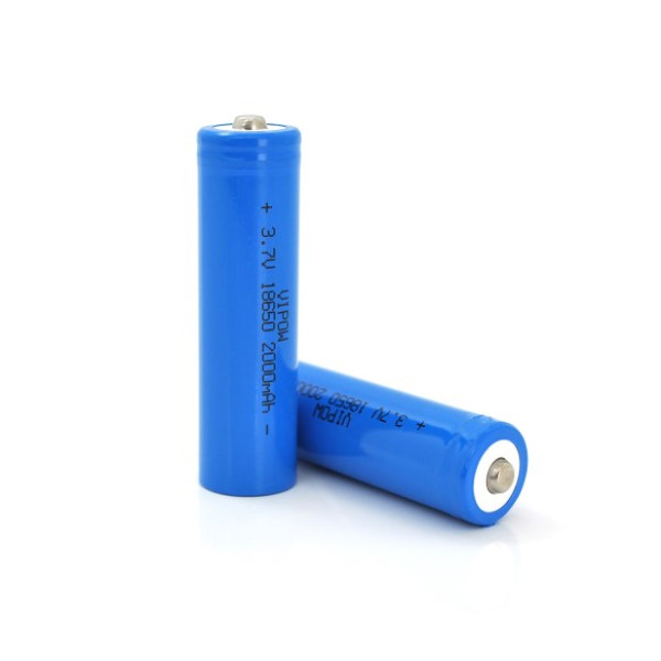 Фото - Акумулятор тип 18650 Vipow 18650 Li-Ion ICR18650 TipTop, 2000mAh, 3.7V, Blue (ICR18650-2000mAhTT)