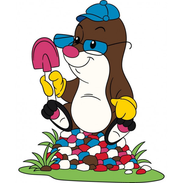 Фото - Раскраски ArtCraft Крот 25х30 см (15116-AC)