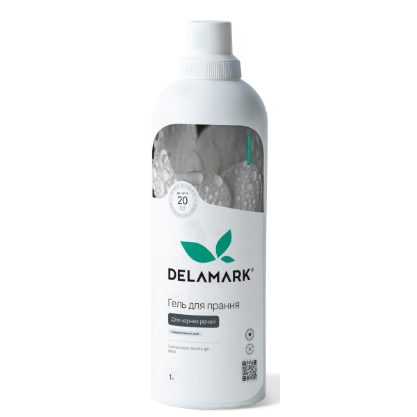 Фото - Гель для стирки DeLaMark Black 1л (4820152330185)
