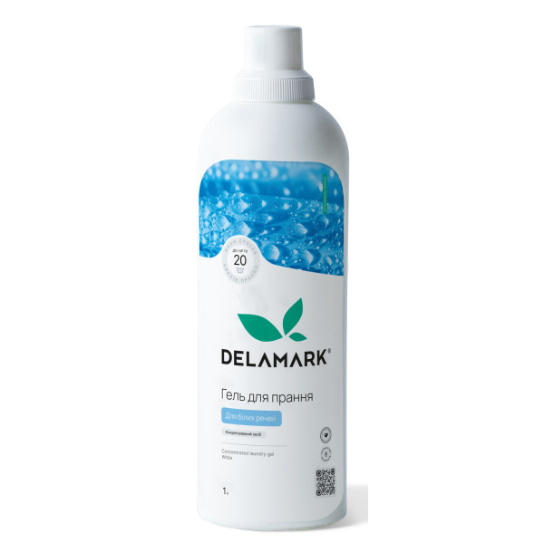 Фото - Гель для стирки DeLaMark White 1 л (4820152330192)