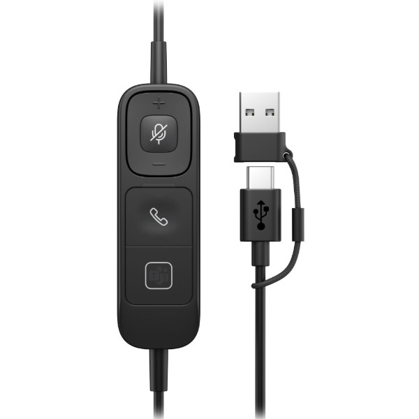 Фото - Гарнитура проводная Poly Mission 415 Monaural USB-C/A (C01A9AA)