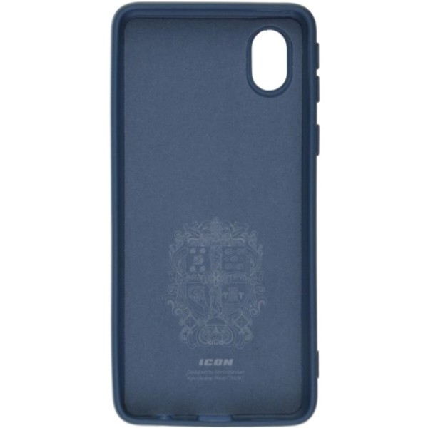 Фото - Чохол для смартфону Armorstandart Icon Case for Samsung A01 Core (A013) Dark Blue (ARM57477)