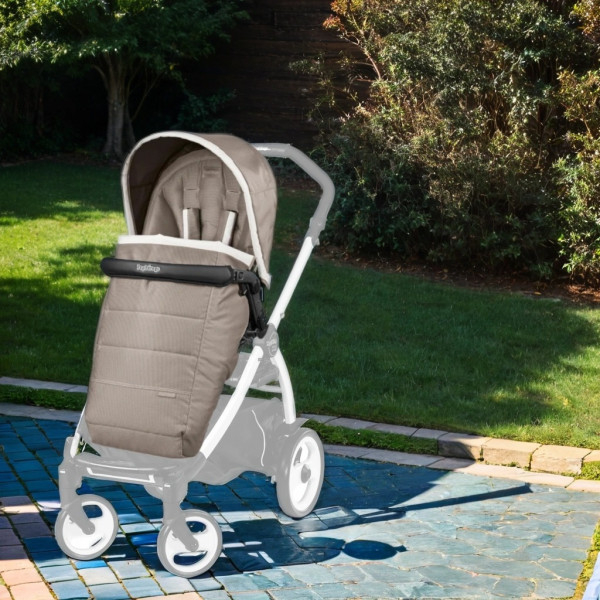Фото - Прогулянковий блок Peg-Perego Pop-Up Versilia Бежевий з білим (ISPV300062PL66LD36)