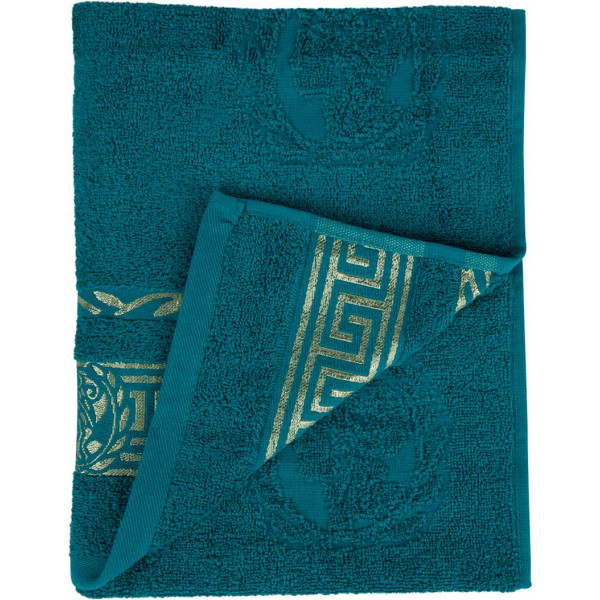 Фото - Рушник для обличчя GM Textile махровий ізумрудний Цезар 50х90