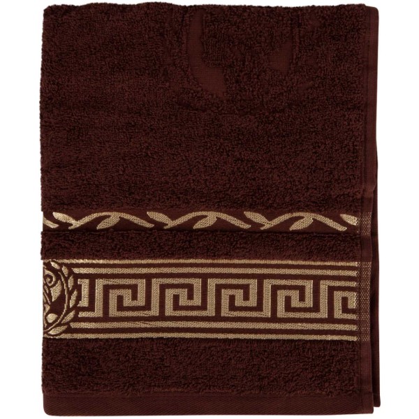 Фото - Рушник для обличчя GM Textile махровий коричневий Цезар 50х90