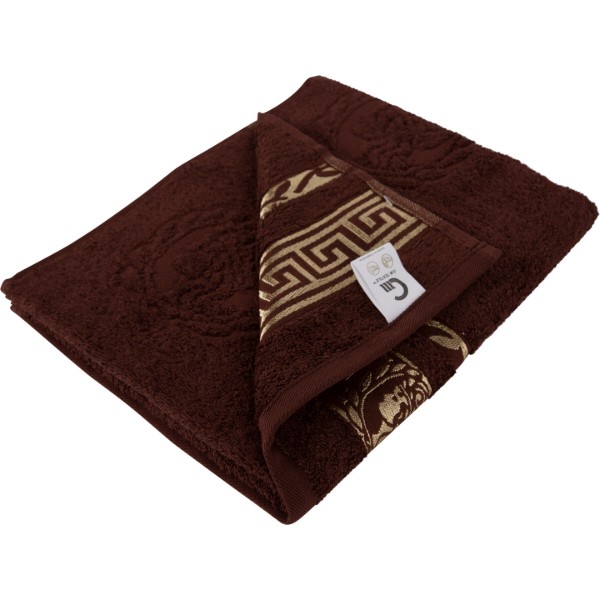 Фото - Рушник для обличчя GM Textile махровий коричневий Цезар 50х90