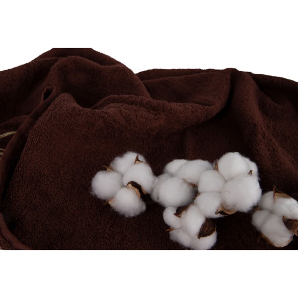 Фото - Рушник для обличчя GM Textile махровий коричневий Цезар 50х90