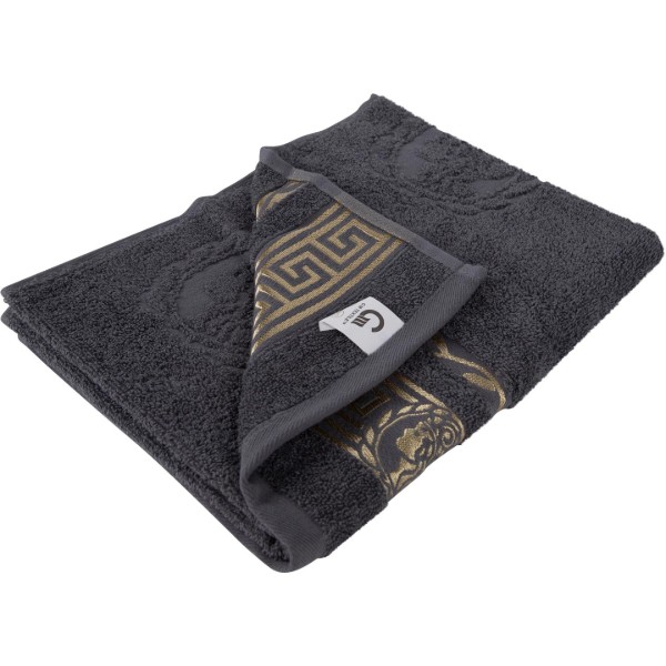 Фото - Рушник для обличчя GM Textile махровий сірий Цезар 50х90
