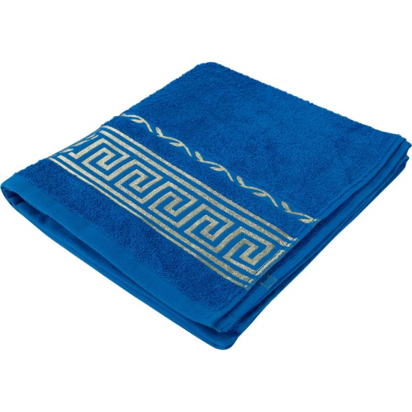 Фото - Рушник банний GM Textile махровий блакитний Цезар 70х140