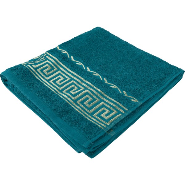 Фото - Рушник банний GM Textile махровий ізумрудний Цезар 70х140