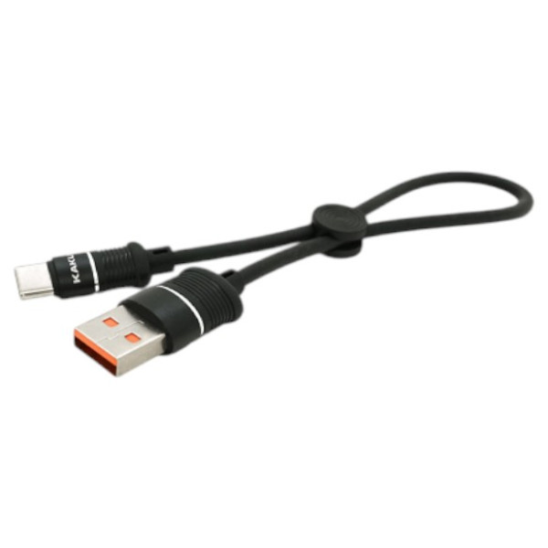 Фото - Кабель синхронізації даних iKaku KSC-351 XUNDIAN series for iPhone 0,25 м Black (KSC-351-L)