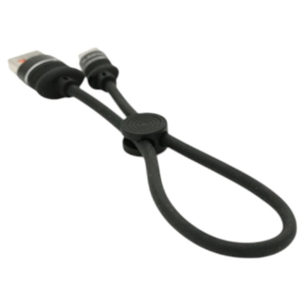 Фото - Кабель синхронізації даних iKaku KSC-351 XUNDIAN series for iPhone 0,25 м Black (KSC-351-L)