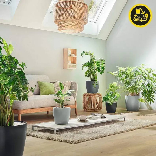 Фото - Вазон Lechuza CLASSICO Color ECO 35 серый 18933