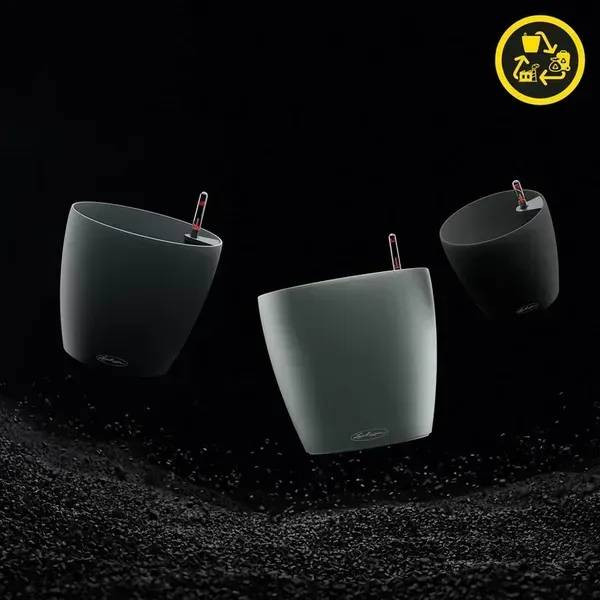 Фото - Вазон Lechuza CLASSICO Color ECO 35 серый 18933