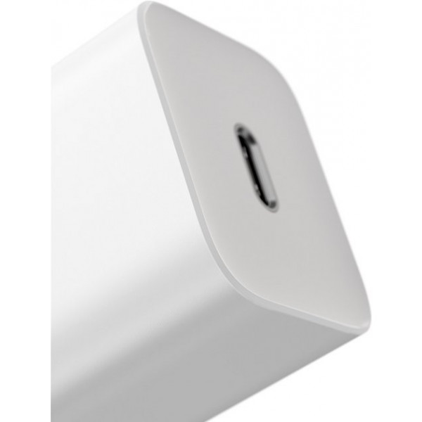 Фото - Сетевое зарядное устройство Baseus Super Silicone PD Charger 25W White (TZCCSUP-L02) + кабель Type-C