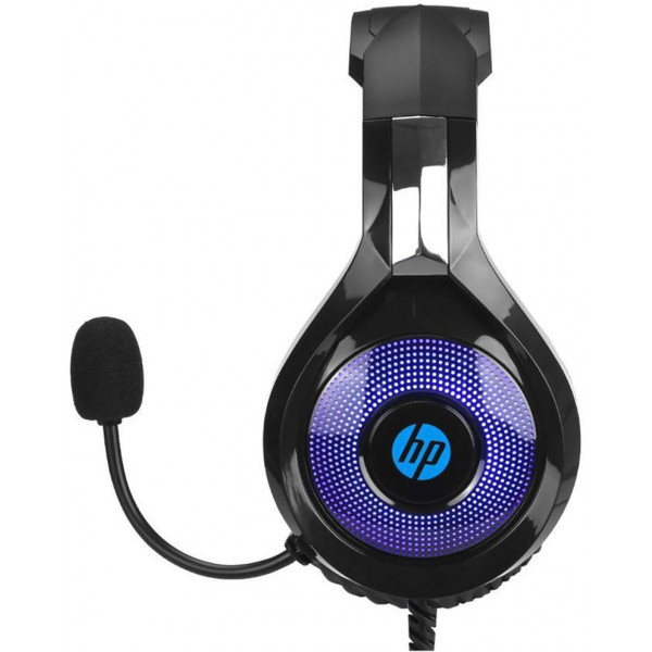 Фото - Гарнитура проводная игровая HP DHE-8010 Blue LED, Black