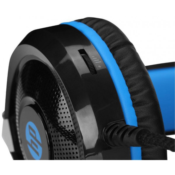 Фото - Гарнитура проводная игровая HP DHE-8010 Blue LED, Black