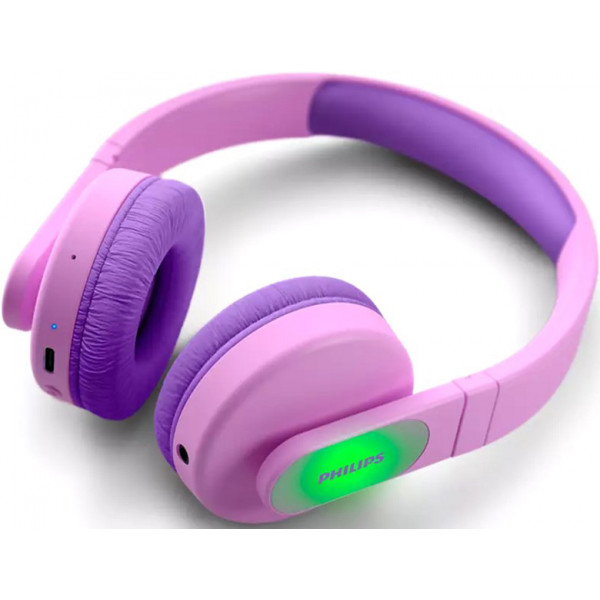 Фото - Навушники накладні бездротові Philips Kids TAK4206 On-ear Wireless Mic Pink