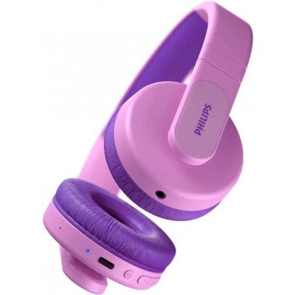 Фото - Навушники накладні бездротові Philips Kids TAK4206 On-ear Wireless Mic Pink