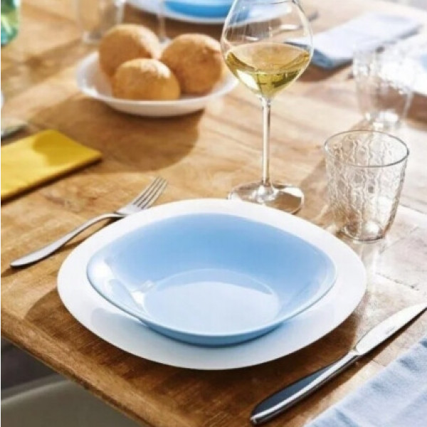 Фото - Тарілка супова Luminarc Carine Light Blue 21 см (P4250)