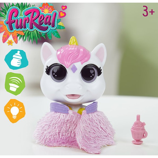 Фото - Інтерактивна іграшка Hasbro FurReal Friends "фентезійних Годування", в асорт. (F1825 FRR AIRINA THE UNICORN)