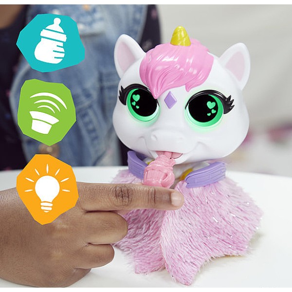 Фото - Інтерактивна іграшка Hasbro FurReal Friends "фентезійних Годування", в асорт. (F1825 FRR AIRINA THE UNICORN)