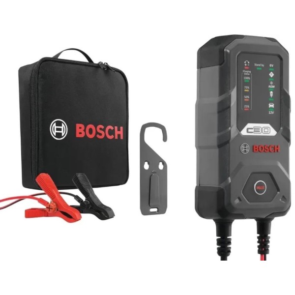 Фото - Зарядний пристрій для авто Bosch C30, 6/12В (189911030)