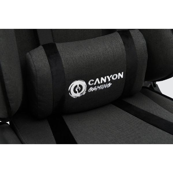 Фото - Крісло для геймерів Canyon Crest FCH01 Fabric Grey (CNS-FCH01)