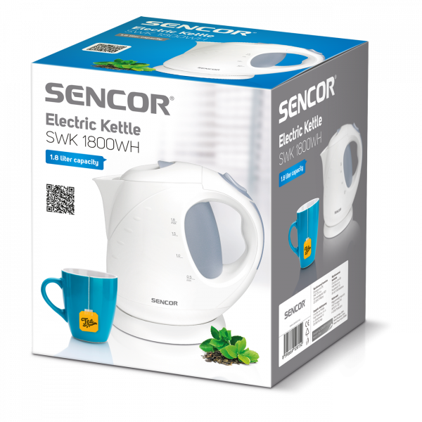 Фото - Електричний чайник Sencor SWK1800WH