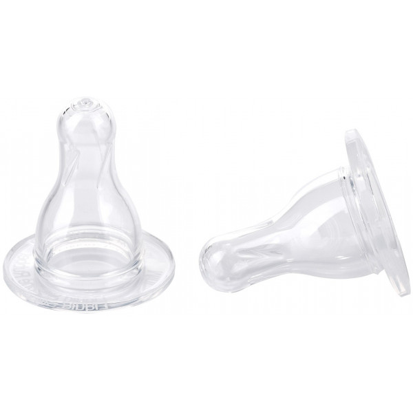 Фото - Малий потік соска дитяча силіконова Canpol babies 2 шт (18/115)