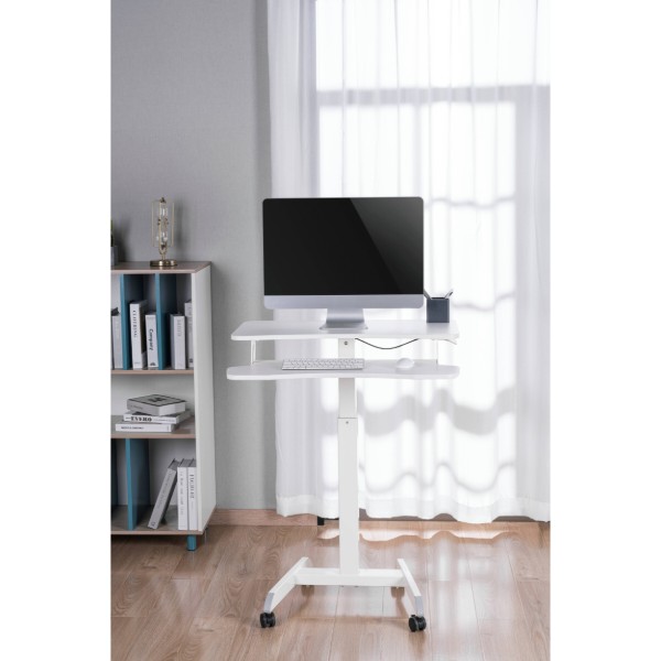 Фото - Стіл комп'ютерний OfficePro OD460W White