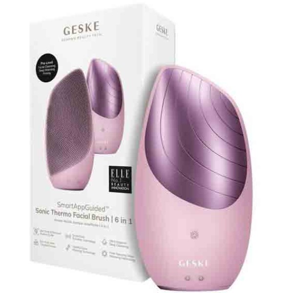 Фото - Щетка для чистки лица GESKE Sonic Thermo Facial Brush 6 в 1 (GK000007PK01)