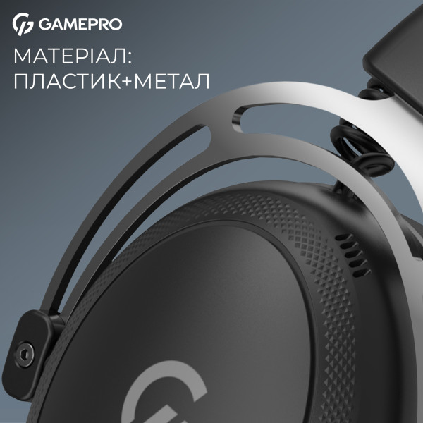 Фото - Гарнітура бездротова ігрова GamePro Asgard Skald (HSW160B)