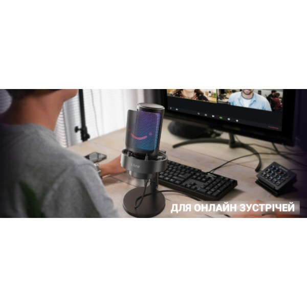 Фото - Микрофон для компьютера проводной Fifine A8