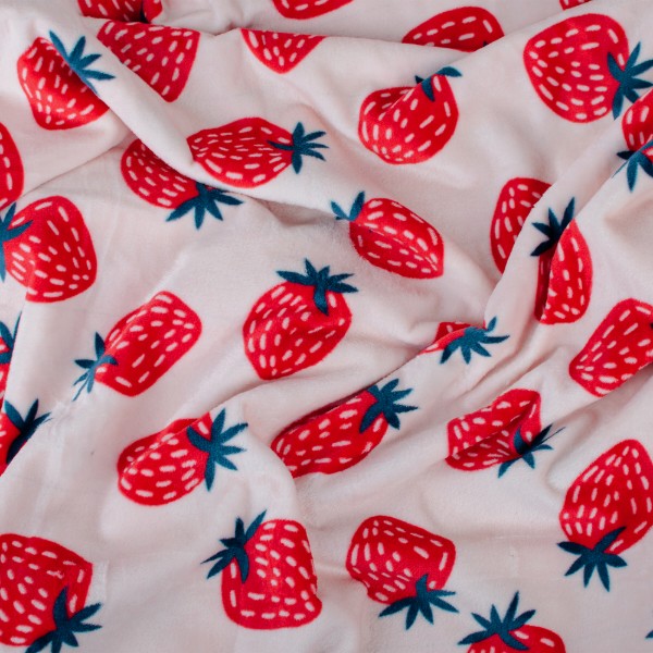 Фото - Плед полуторний Biltex Flannel бежевий Sweetberry 150х200 (4820298413971)