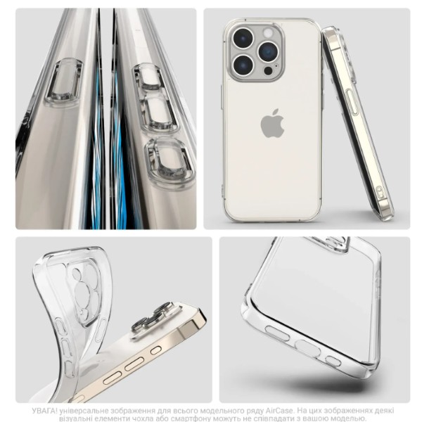 Фото - Чехол для смартфона Armorstandart Air for Samsung A08 4G Camera cover Clear (ARM92503)