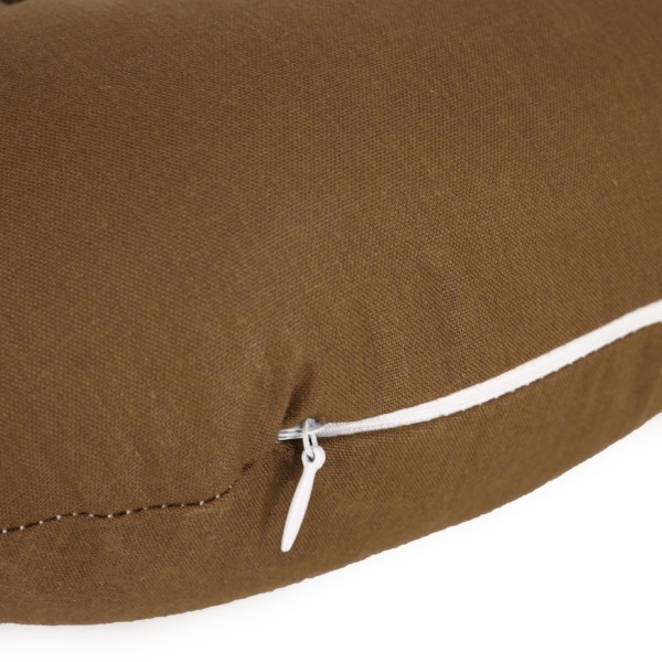 Фото - Подушка дорожня MirSon №8794 Naturale Line 19-1217 Chocolate Perla Полістирол (2200006348795)