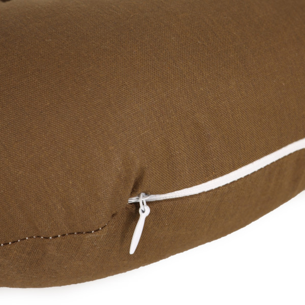 Фото - Подушка дорожная MirSon №8214 Naturale Line 19-1217 Chocolate Perla (2200006200123)