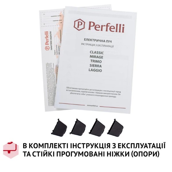 Фото - Печь электрическая Perfelli CLASSIC 48 GREY
