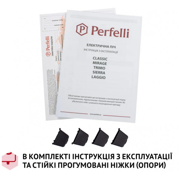Фото - Піч електрична Perfelli CLASSIC 48 IVORY