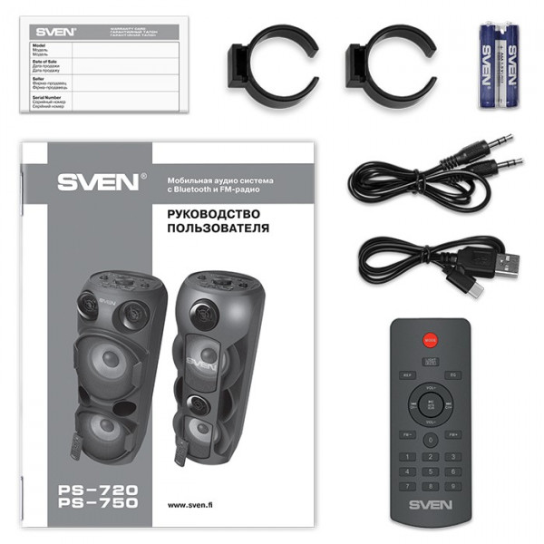 Фото - Акустическая система Sven PS-750 Black