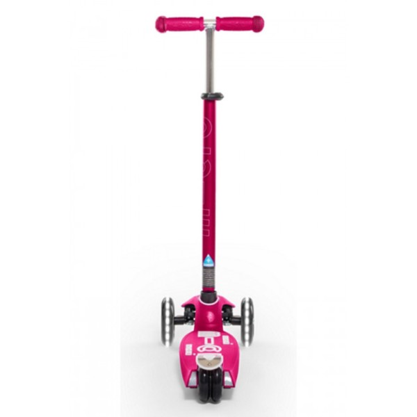Фото - Трёхколёсный самокат Micro Maxi Deluxe Pink LED (MMD077)