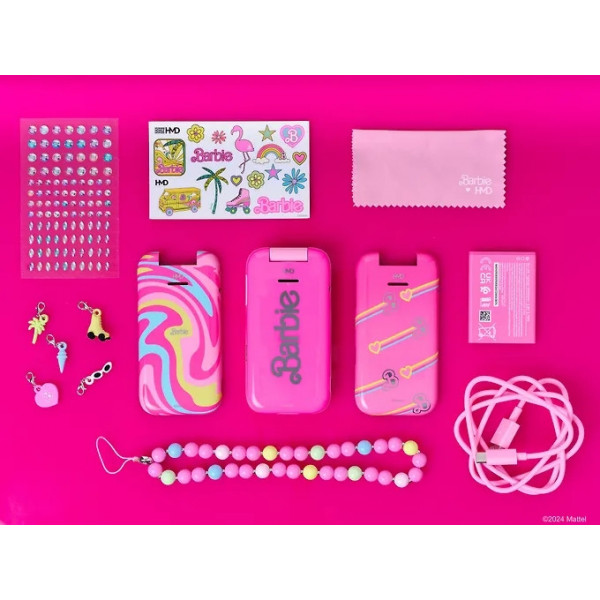 Фото - Мобільний телефон HMD Barbie Phone Pink