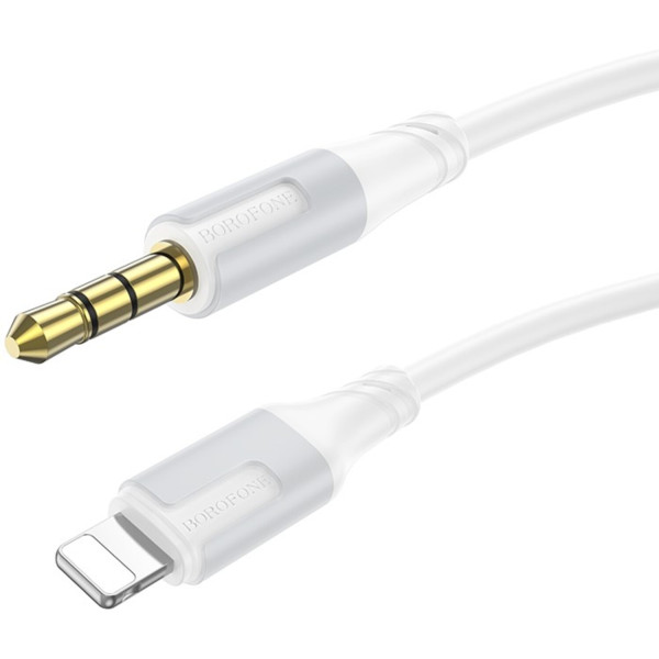 Фото - Кабель синхронізації даних BOROFONE BL19 iP White (6941991108570)