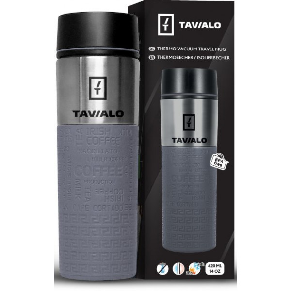 Фото - Термочашка Tavialo 420 мл Grey (190420110)